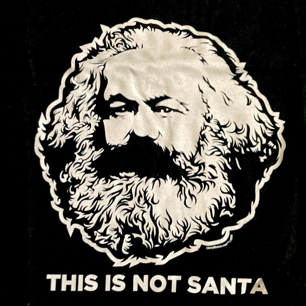 Karl Marx communist - not Santa